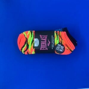 Everlast no-show socks - colors vary
